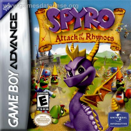 Cover Spyro - Attack of the Rhynocs for Game Boy Advance